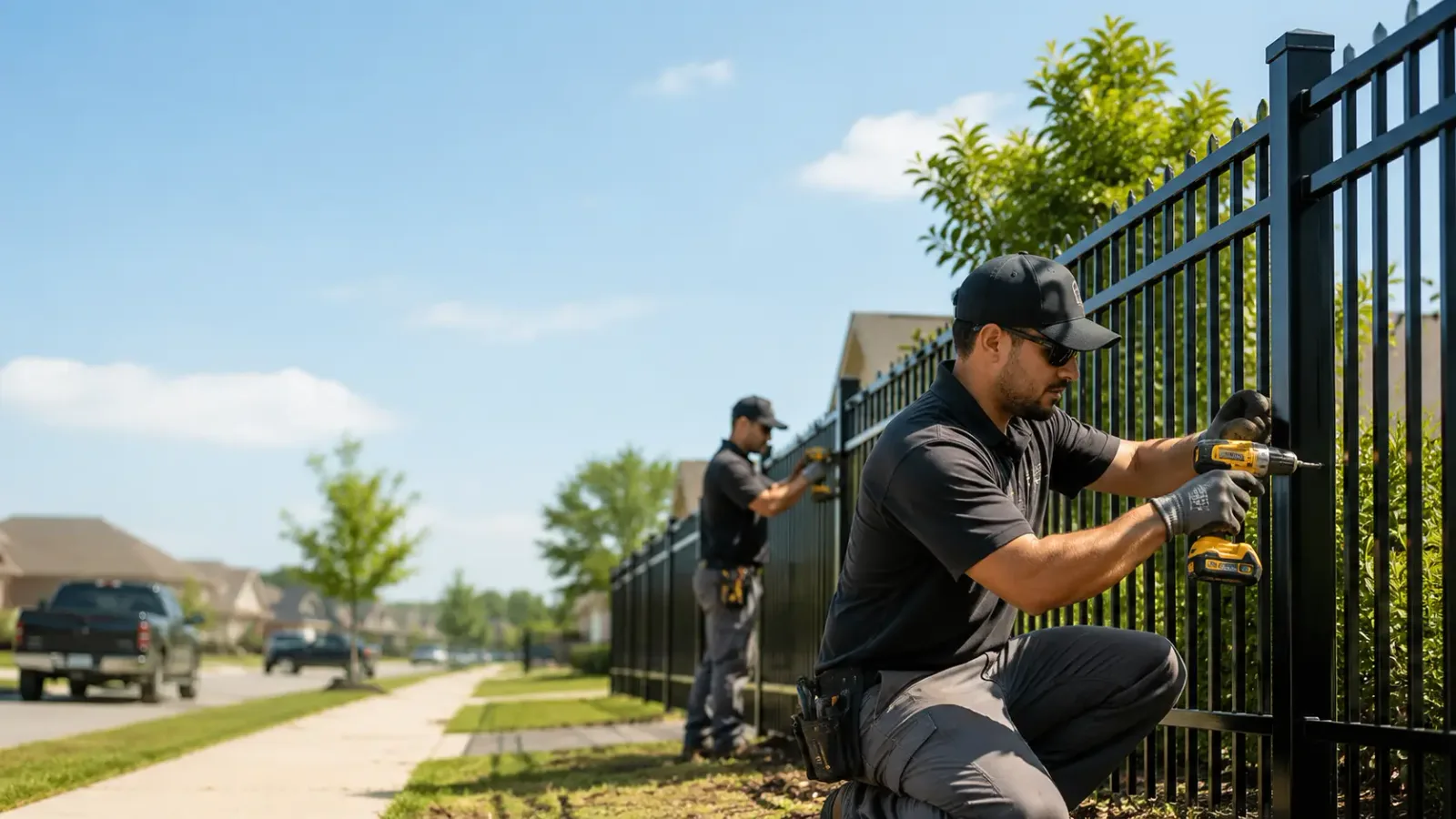 Metal Fence Installation in Howell, NJ